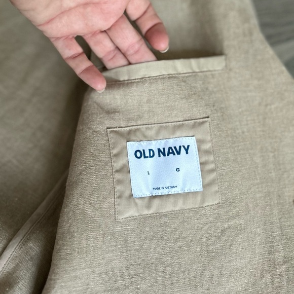 BNWOT linen blend blazer - Picture 3 of 13